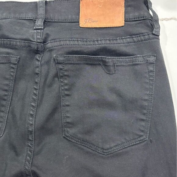 J. Crew | Women’s Black 9” Rise Toothpick Skinny Jeans Stretch Size 28 - Picture 12 of 16